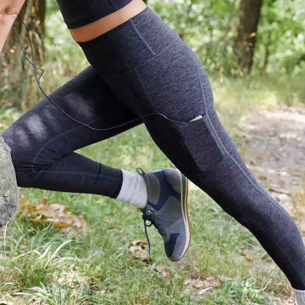 Steel Blue XL Hugger High Waisted Pocket Leggings from Aerie